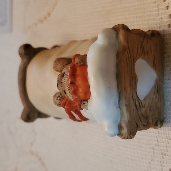 Vintage 1988 The Heirloom Tradition "Beddytime" Bear Figurine - Picture 4 of 6